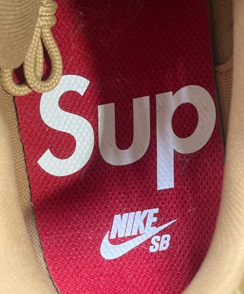 NIKE（ナイキ）NIKE (ナイキ) Supreme (シュプリーム) スニーカー ゴールド サイズ:29の古着・服飾アイテム