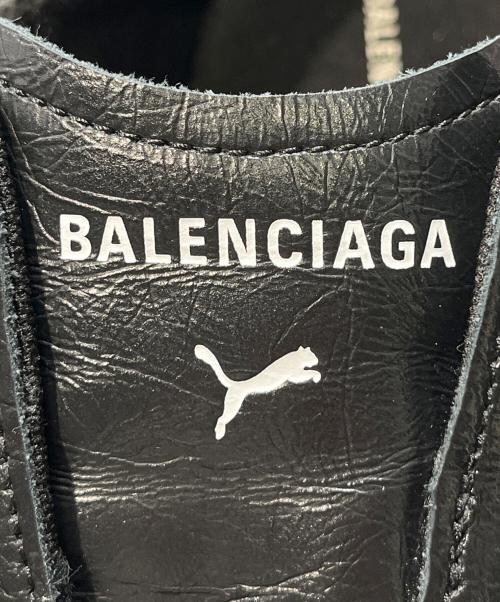 BALENCIAGA（バレンシアガ）BALENCIAGA (バレンシアガ) PUMA (プーマ) Speedcat Leather 'Black White' ブラック サイズ:28.5の古着・服飾アイテム