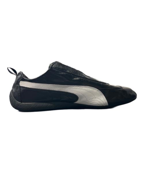 BALENCIAGA（バレンシアガ）BALENCIAGA (バレンシアガ) PUMA (プーマ) Speedcat Leather 'Black White' ブラック サイズ:28.5の古着・服飾アイテム