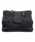MIU MIU (ミュウミュウ) ナッパクリスタルマテラッセ ブラック：90000円