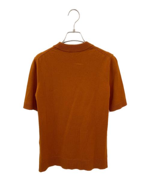 ADORE（アドーア）ADORE (アドーア) 半袖ニット ブラウン サイズ:38の古着・服飾アイテム