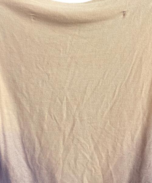 ISSEY MIYAKE（イッセイミヤケ）ISSEY MIYAKE (イッセイミヤケ) ノースリーブラメカットソー ベージュ サイズ:2の古着・服飾アイテム