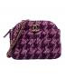CHANEL（シャネル）の古着「ツイード ココマークショルダーバッグ」｜パープル