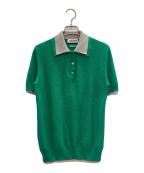 MIU MIUミュウミュウ）の古着「Cotton Polo Shirt」｜グリーン