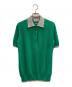 MIU MIU（ミュウミュウ）の古着「Cotton Polo Shirt」｜グリーン