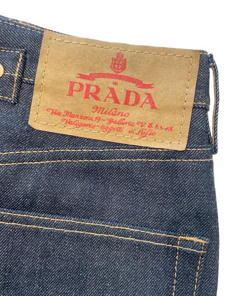 PRADA（プラダ）PRADA (プラダ) デニムスカート インディゴ サイズ:38の古着・服飾アイテム
