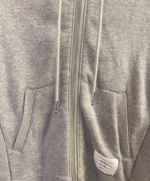 Thom Browne（トムブラウン）Thom Browne (トムブラウン) クラシック ループバック 4BAR フルジップアップ フーディー グレー サイズ:サイズ表記なしの古着・服飾アイテム