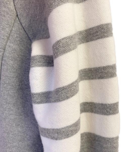 Thom Browne（トムブラウン）Thom Browne (トムブラウン) クラシック ループバック 4BAR フルジップアップ フーディー グレー サイズ:サイズ表記なしの古着・服飾アイテム