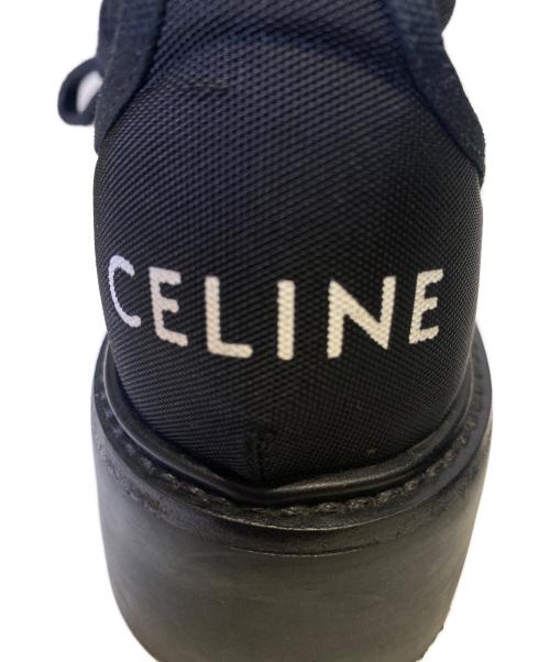 CELINE（セリーヌ）CELINE (セリーヌ) バルキーレースアップブーツ ブラック サイズ:38の古着・服飾アイテム