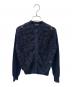 DRAWER（ドゥロワー）の古着「レースカーディガン」｜ネイビー
