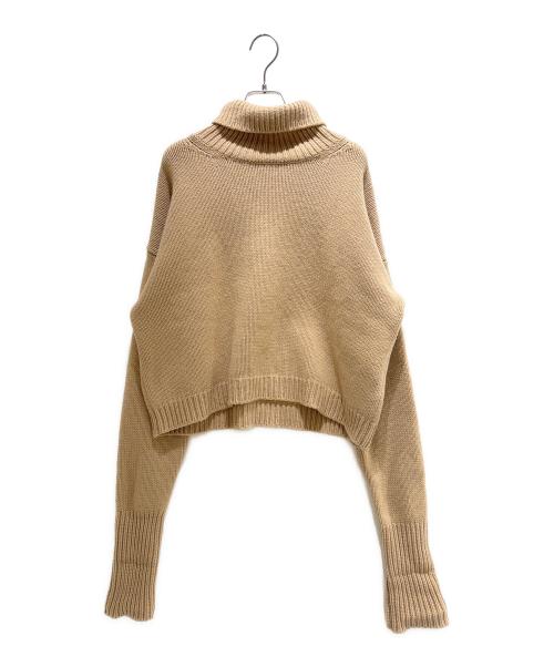 Maison Margiela（メゾンマルジェラ）Maison Margiela (メゾンマルジェラ) ハイネックニット キャメル サイズ:XSの古着・服飾アイテム