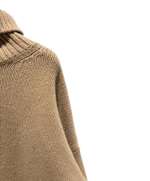 Maison Margiela（メゾンマルジェラ）Maison Margiela (メゾンマルジェラ) ハイネックニット キャメル サイズ:XSの古着・服飾アイテム