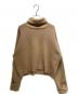 Maison Margiela（メゾンマルジェラ）の古着「ハイネックニット」｜キャメル