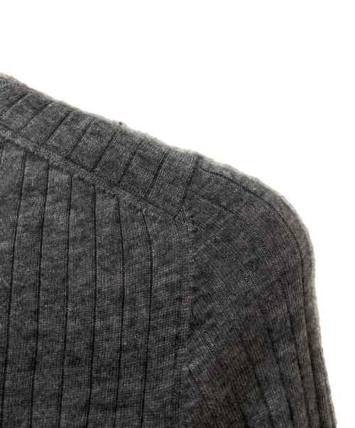 DRAWER（ドゥロワー）DRAWER (ドゥロワー) 薄手ニット グレー サイズ:1の古着・服飾アイテム