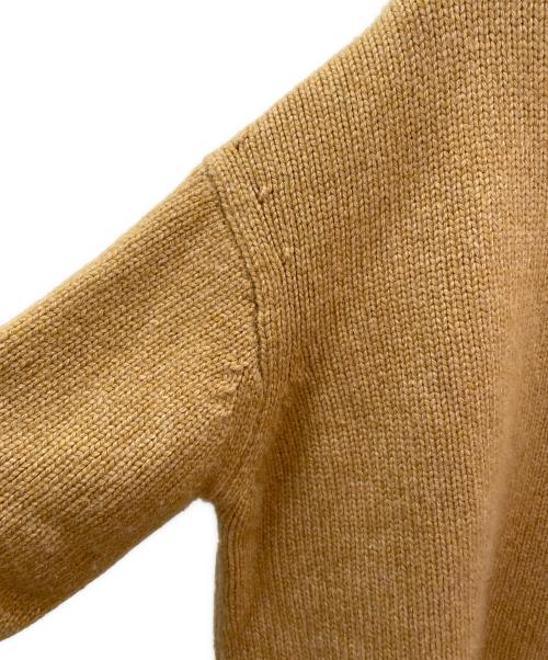 CELINE（セリーヌ）CELINE (セリーヌ) チャンキー カシミヤ ニット キャメル サイズ:XSの古着・服飾アイテム