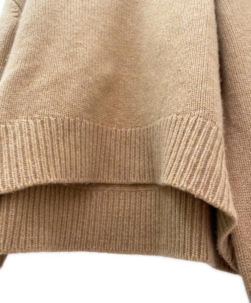 CELINE（セリーヌ）CELINE (セリーヌ) チャンキー カシミヤ ニット キャメル サイズ:XSの古着・服飾アイテム