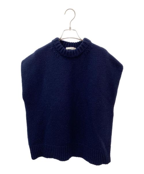 THE ROW（ザ ロウ）THE ROW (ザ ロウ) カシミヤ混ニットベスト ネイビー サイズ:XSの古着・服飾アイテム