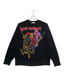 beautiful people（ビューティフルピープル）の古着「rock knit IRON MAIDEN」｜ブラック