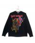 beautiful people（ビューティフルピープル）の古着「rock knit IRON MAIDEN」｜ブラック