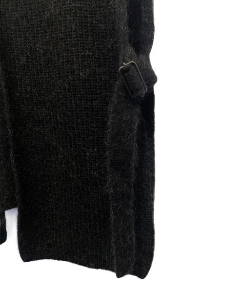 Y's（ワイズ）Y's (ワイズ) MOHAIR WOOL COMBINATION KNIT VEST ブラック サイズ:-の古着・服飾アイテム