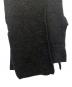 中古・古着 Y's (ワイズ) MOHAIR WOOL COMBINATION KNIT VEST ブラック サイズ:-：20000円