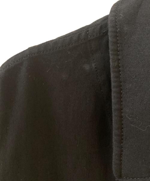 s'yte（サイト）s'yte (サイト) COTTON TWILL 6-POCKET ZIP-UP JUMPSUIT ブラック サイズ:3の古着・服飾アイテム