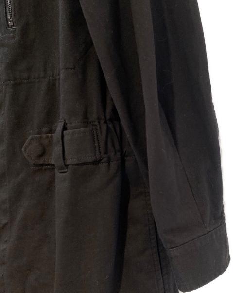 s'yte（サイト）s'yte (サイト) COTTON TWILL 6-POCKET ZIP-UP JUMPSUIT ブラック サイズ:3の古着・服飾アイテム
