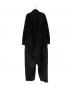 s'yte (サイト) COTTON TWILL 6-POCKET ZIP-UP JUMPSUIT ブラック サイズ:3：25000円