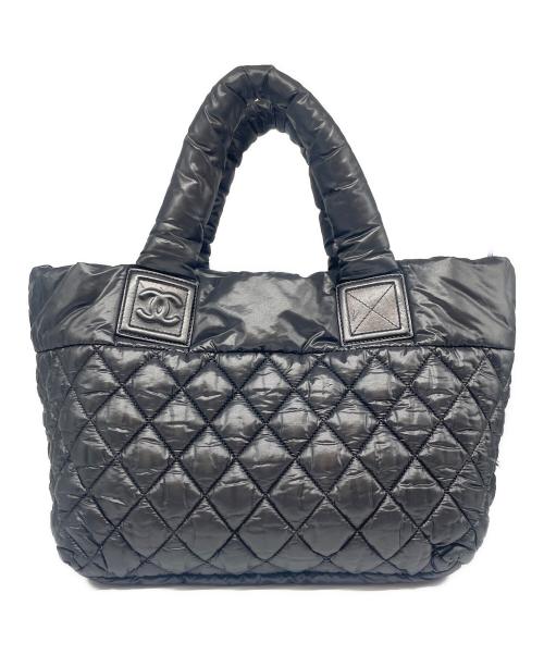 CHANEL（シャネル）CHANEL (シャネル) コココクーン トートバッグ ブラックの古着・服飾アイテム
