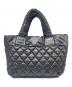CHANEL (シャネル) コココクーン トートバッグ ブラック：180000円