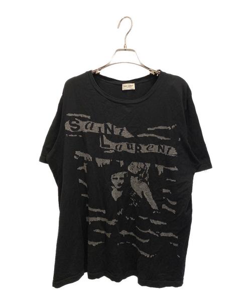 Saint Laurent Paris（サンローランパリ）Saint Laurent Paris (サンローランパリ) SEX PISTOLS カットソー ブラック サイズ:Lの古着・服飾アイテム
