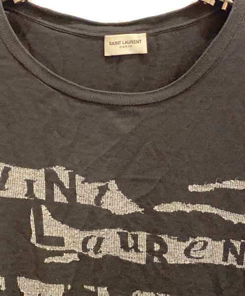 Saint Laurent Paris（サンローランパリ）Saint Laurent Paris (サンローランパリ) SEX PISTOLS カットソー ブラック サイズ:Lの古着・服飾アイテム