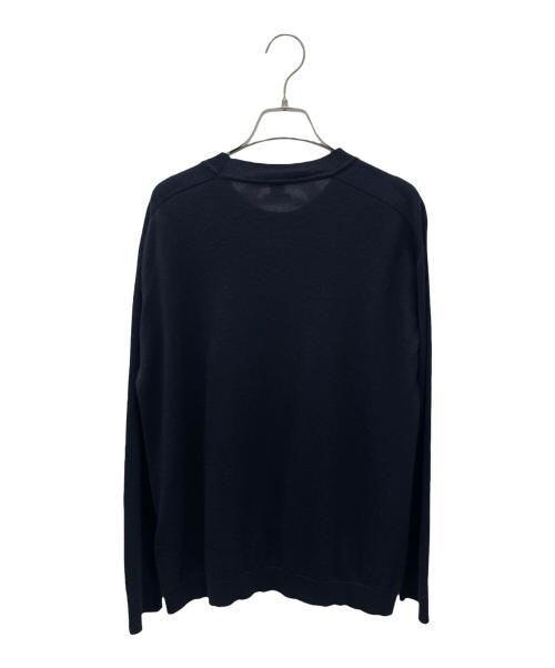 HERMES（エルメス）HERMES (エルメス) カシミヤシルクニット ネイビー サイズ:36の古着・服飾アイテム