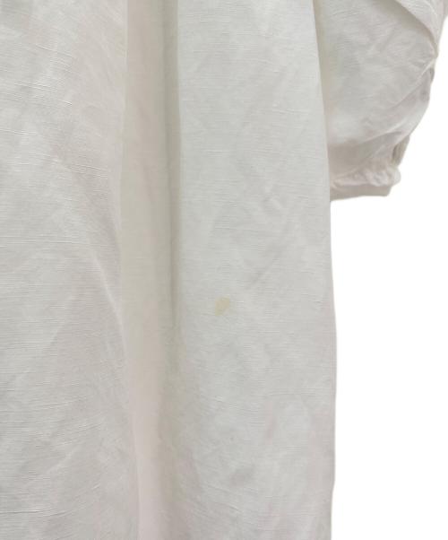 JIL SANDER（ジルサンダー）JIL SANDER (ジルサンダー) 半袖ブラウス ホワイト サイズ:34の古着・服飾アイテム