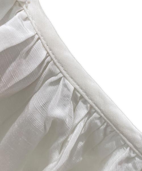 JIL SANDER（ジルサンダー）JIL SANDER (ジルサンダー) 半袖ブラウス ホワイト サイズ:34の古着・服飾アイテム