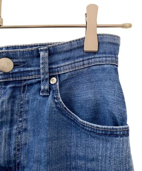 YANUK（ヤヌーク）YANUK (ヤヌーク) デニムパンツ ブルー サイズ:W24の古着・服飾アイテム