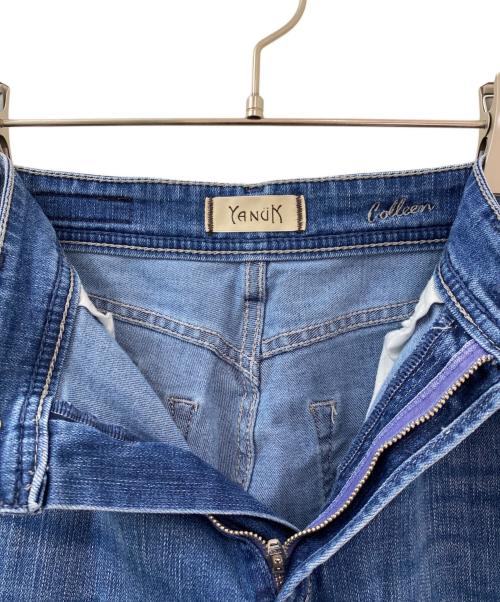 YANUK（ヤヌーク）YANUK (ヤヌーク) デニムパンツ ブルー サイズ:W24の古着・服飾アイテム