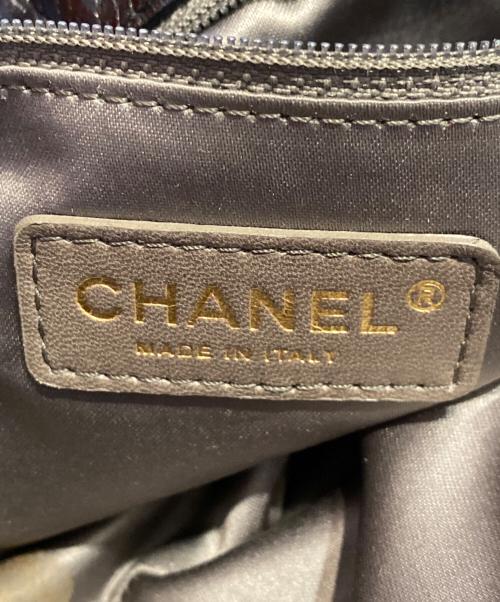 CHANEL（シャネル）CHANEL (シャネル) モンゴリアンラムファー チベット フラップ ハンドバッグ ブラックの古着・服飾アイテム
