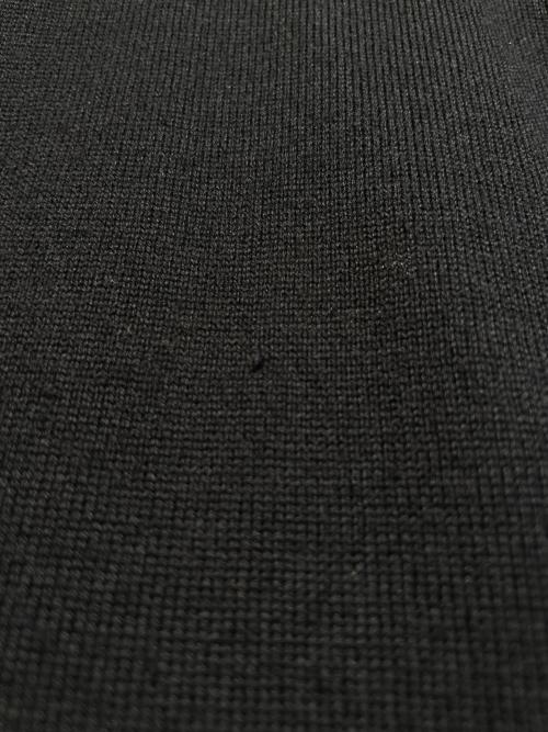 LOUIS VUITTON（ルイ ヴィトン）LOUIS VUITTON (ルイ ヴィトン) ネックデザインニット ブラック サイズ:XSの古着・服飾アイテム