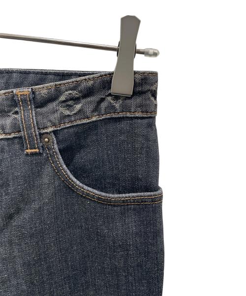 LOUIS VUITTON（ルイ ヴィトン）LOUIS VUITTON (ルイ ヴィトン) モノグラム デニムパンツ ブラック サイズ:34の古着・服飾アイテム