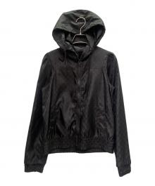 GUCCI（グッチ）の古着「GGナイロンフーディジャケット」｜ブラック