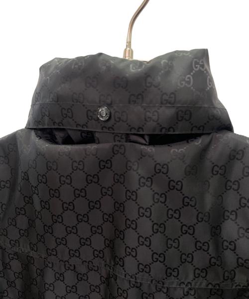 GUCCI（グッチ）GUCCI (グッチ) GGナイロンフーディジャケット ブラック サイズ:XSの古着・服飾アイテム