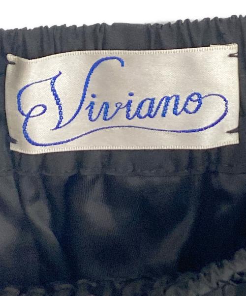VIVIANO（ヴィヴィアーノ）VIVIANO (ヴィヴィアーノ) RIBBON DETAIL SIDE LINE WIDE SHORTS ブラック サイズ:Freeの古着・服飾アイテム