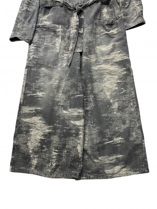 TAAKK（ターク）TAAKK (ターク) DENIM JUMPSUIT indigo bleach グレー サイズ:2の古着・服飾アイテム
