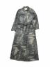 TAAKK（ターク）の古着「DENIM JUMPSUIT indigo bleach」｜グレー