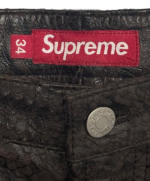 SUPREME（シュプリーム）Supreme (シュプリーム) 25SS Baggy Leather Short 