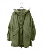 DRAWERドゥロワー）の古着「モッズコート」｜黄緑