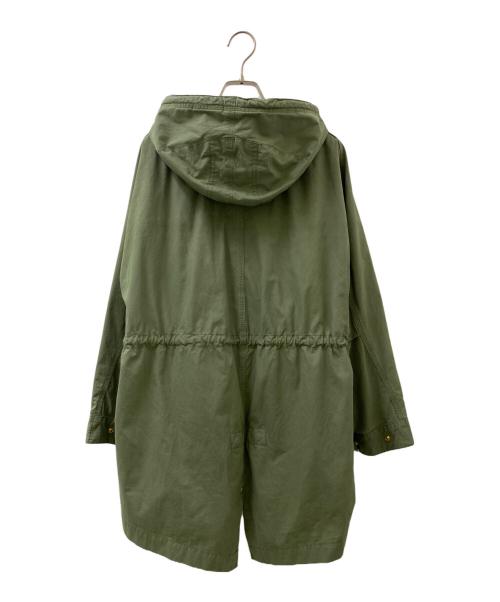 DRAWER（ドゥロワー）DRAWER (ドゥロワー) モッズコート 黄緑 サイズ:36の古着・服飾アイテム
