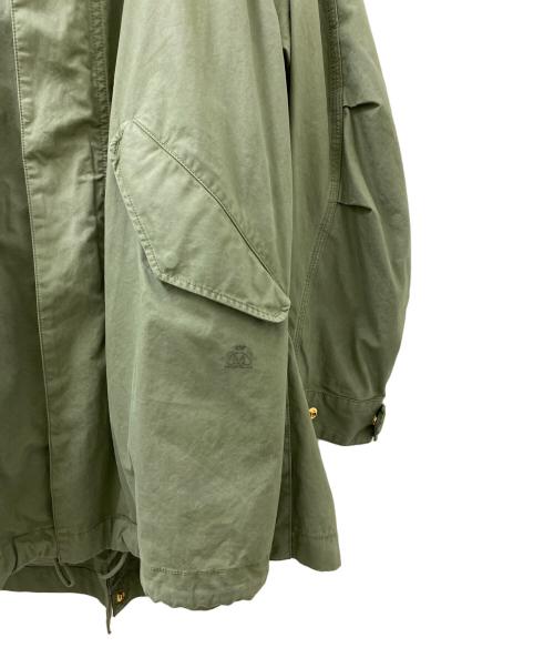 DRAWER（ドゥロワー）DRAWER (ドゥロワー) モッズコート 黄緑 サイズ:36の古着・服飾アイテム