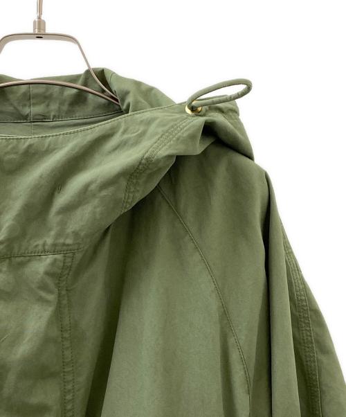 DRAWER（ドゥロワー）DRAWER (ドゥロワー) モッズコート 黄緑 サイズ:36の古着・服飾アイテム